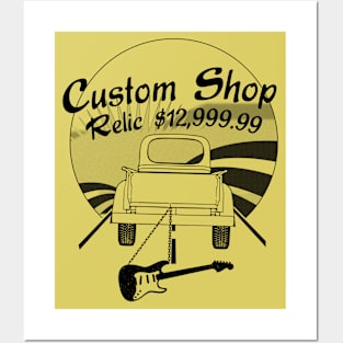 Custom Shop Relic Guitars Posters and Art